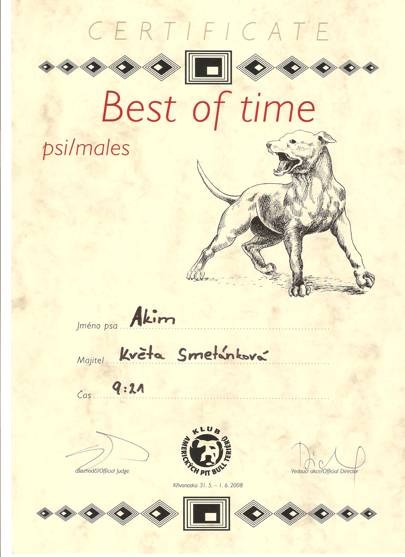 Best of time 2008
